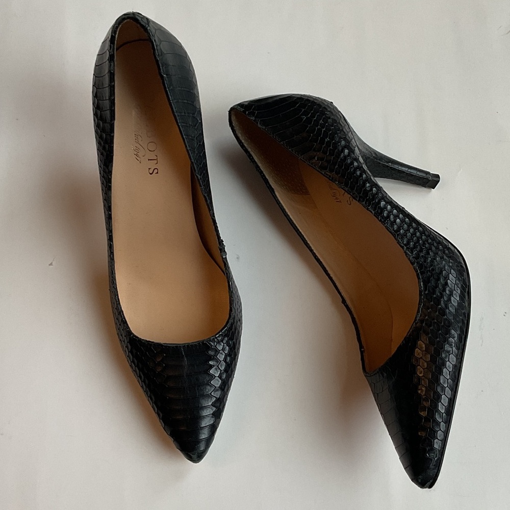 Talbots Croc Heels